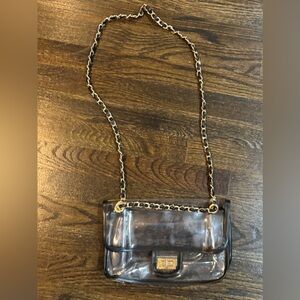 Transparent Chain Strap Women Bag